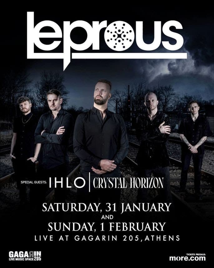 ✪ LEPROUS LIVE IN ATHENS: Δύο shows. Δύο διαφορετικά setlists