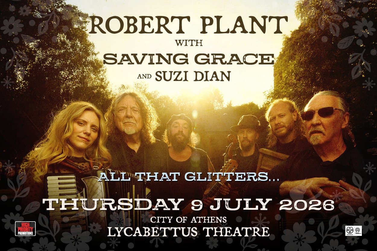 ROBERT PLANT με τους SAVING GRACE και τη SUZI DIAN “ALL THAT GLITTERS…”